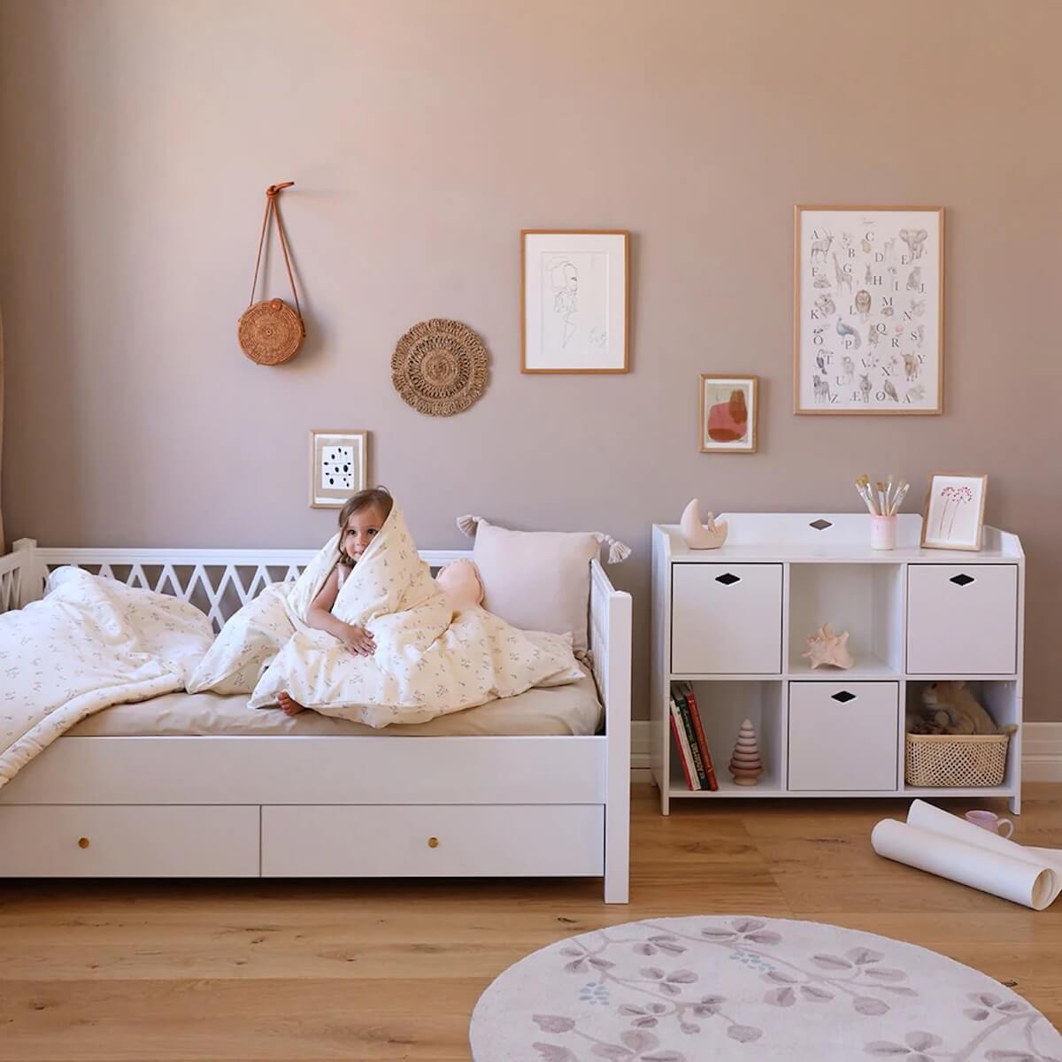 Housse de couette 100x140cm GOTS Ashley Cam Cam