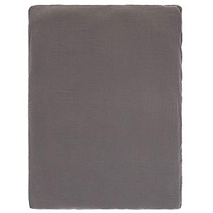 Housse de couette 100x140cm GOTS Muslin Laessig anthracite