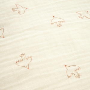 Housse de couette 100x140cm WABI SABI Nobodinoz brown hoshi birds
