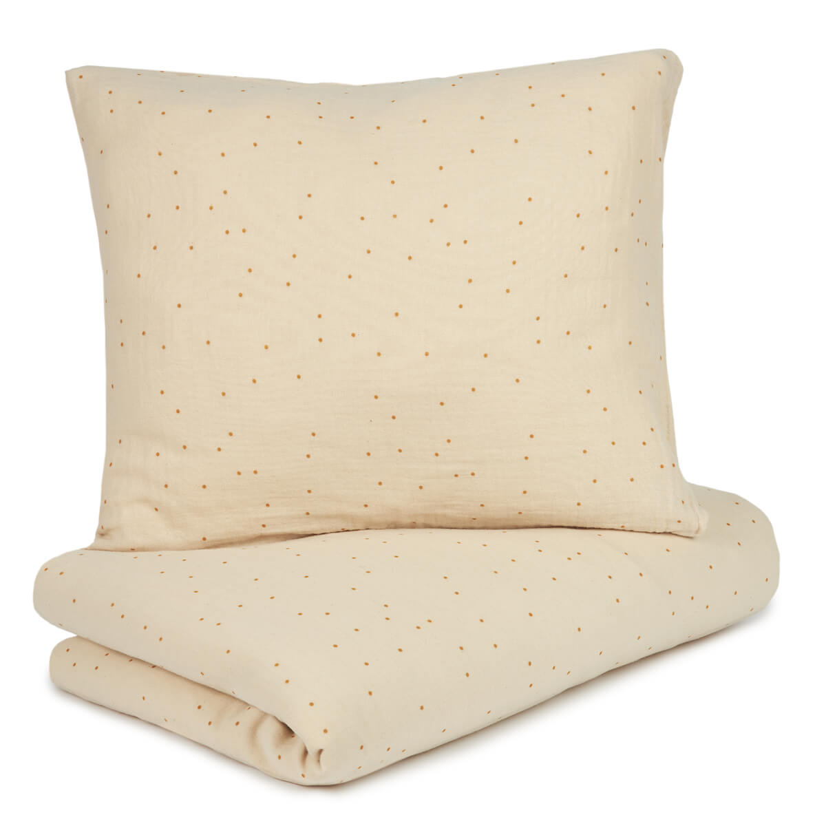 Housse de couette 100x140cm WABI SABI Nobodinoz Dots Ginger