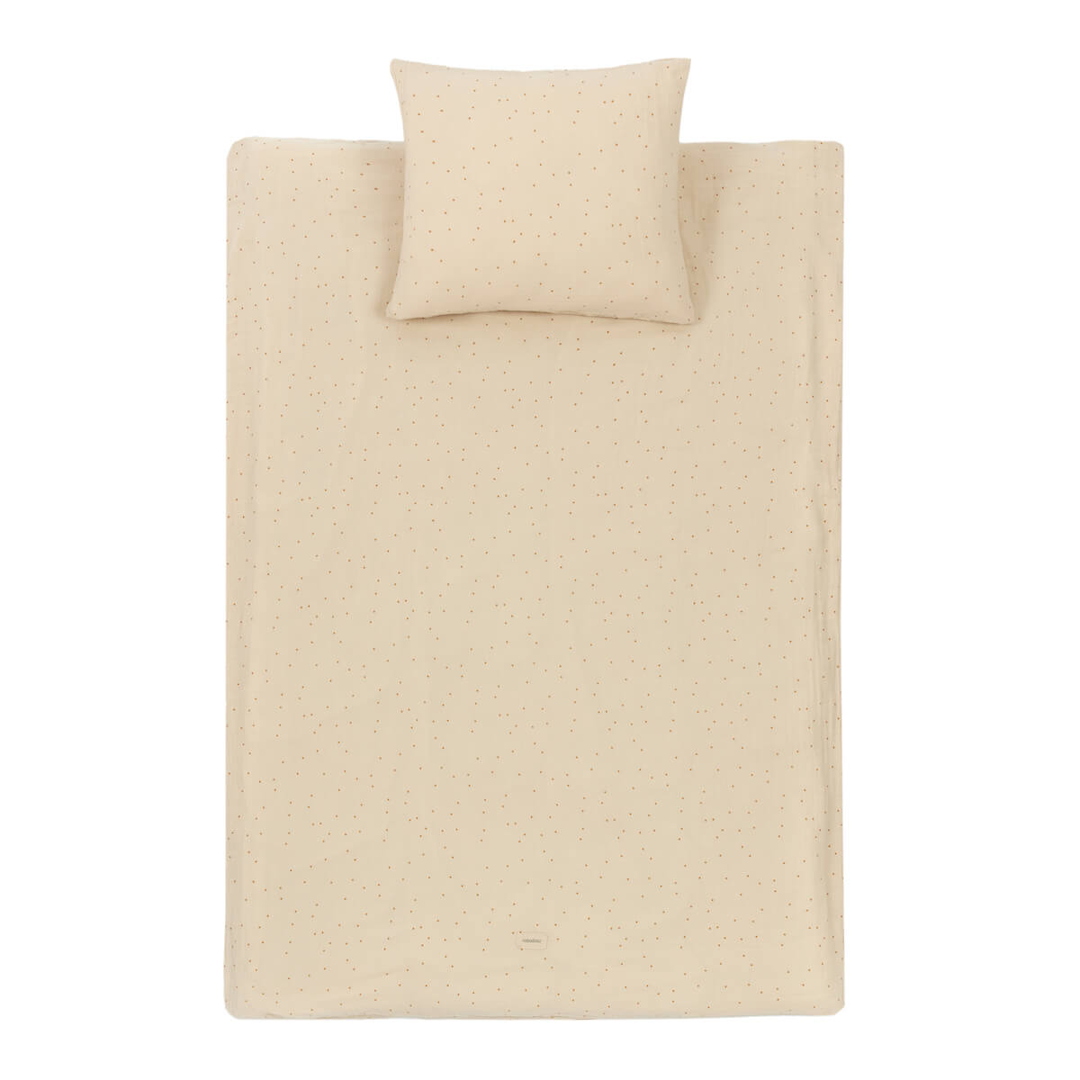 Housse de couette 100x140cm WABI SABI Nobodinoz Dots Ginger