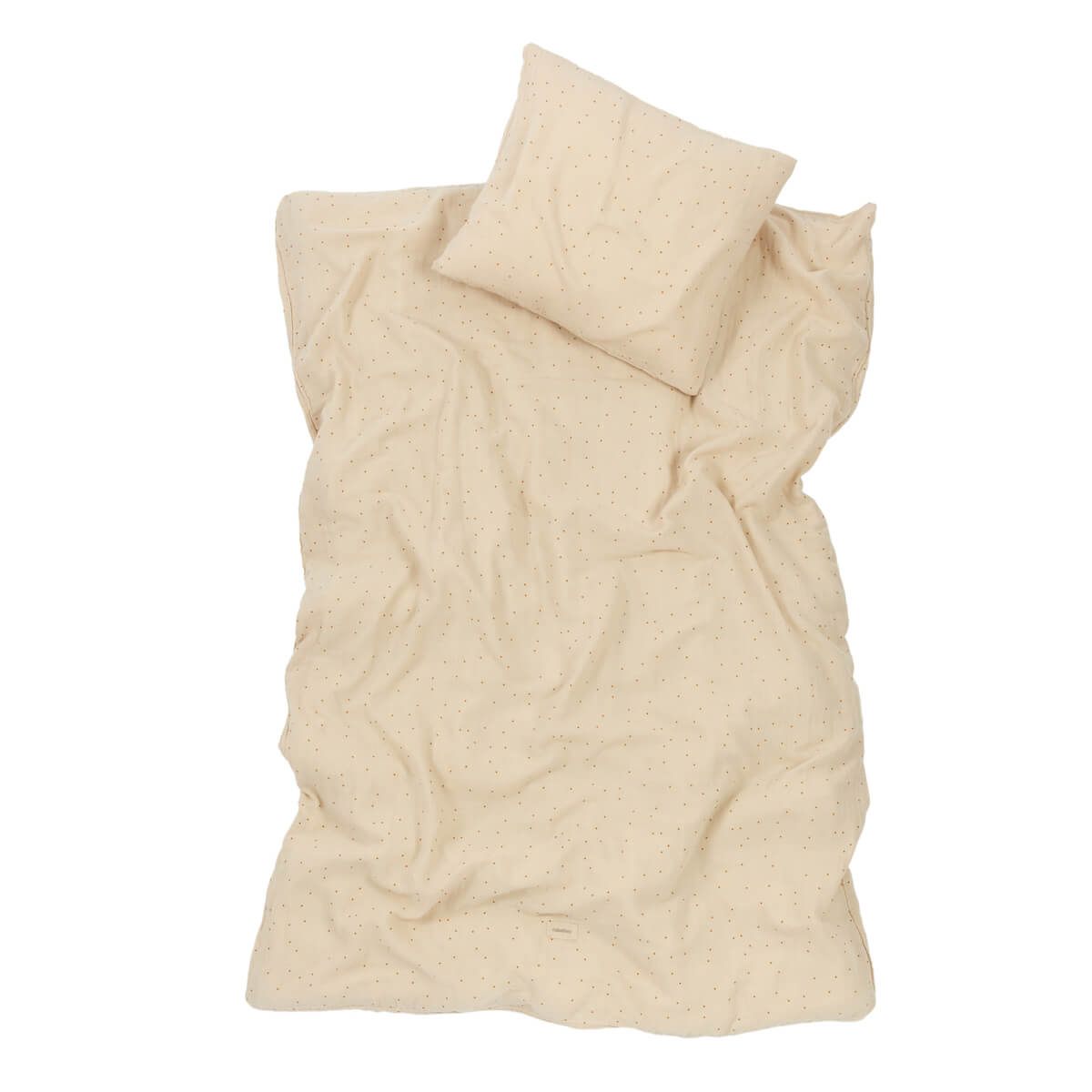 Housse de couette 100x140cm WABI SABI Nobodinoz Dots Ginger