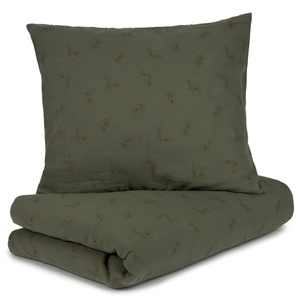 Housse de couette 100x140cm WABI SABI Nobodinoz Flore Vetiver
