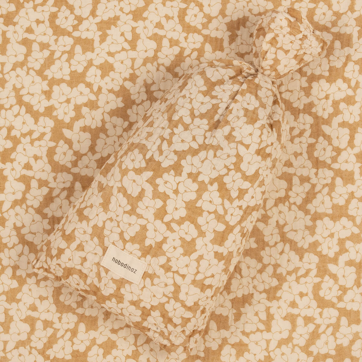 Housse de couette 100x140cm WABI SABI Nobodinoz Golden Brown Sak