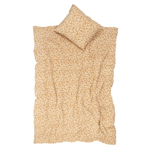 Housse de couette 100x140cm WABI SABI Nobodinoz Golden Brown Sak