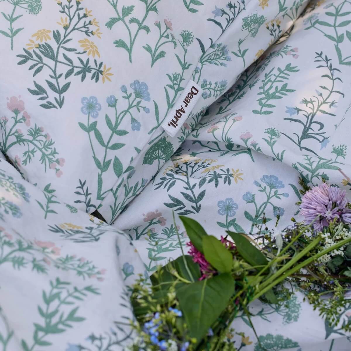 Housse de couette 135x200-80x80cm Dear April Summer Flowers