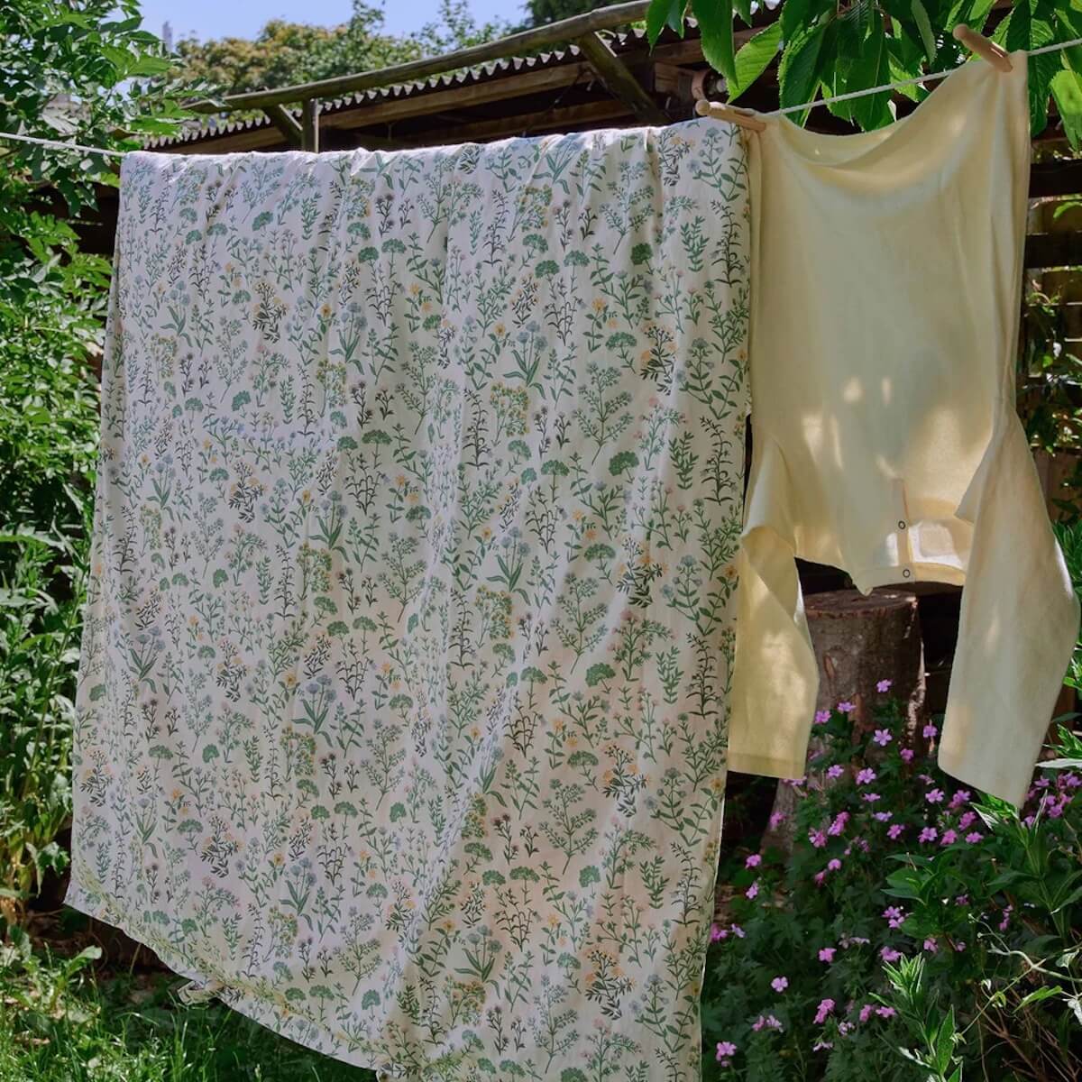 Housse de couette 140x200-63x63cm Dear April Summer Flowers