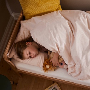 Housse de couette 140x200cm 60x63cm DAWN Flexa mauve morn