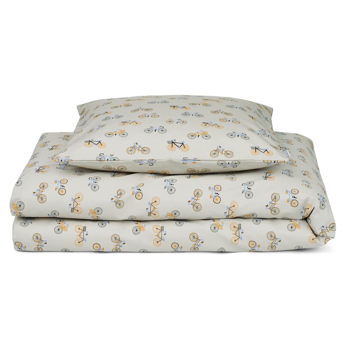 Housse de couette 140x200cm CARL Liewood Bicycle Cloud blue