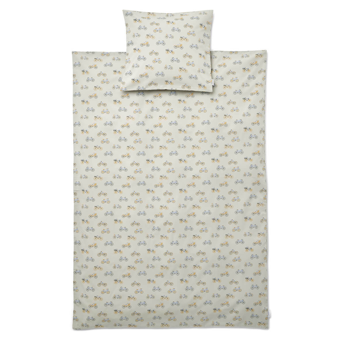 Housse de couette 140x200cm CARL Liewood Bicycle Cloud blue