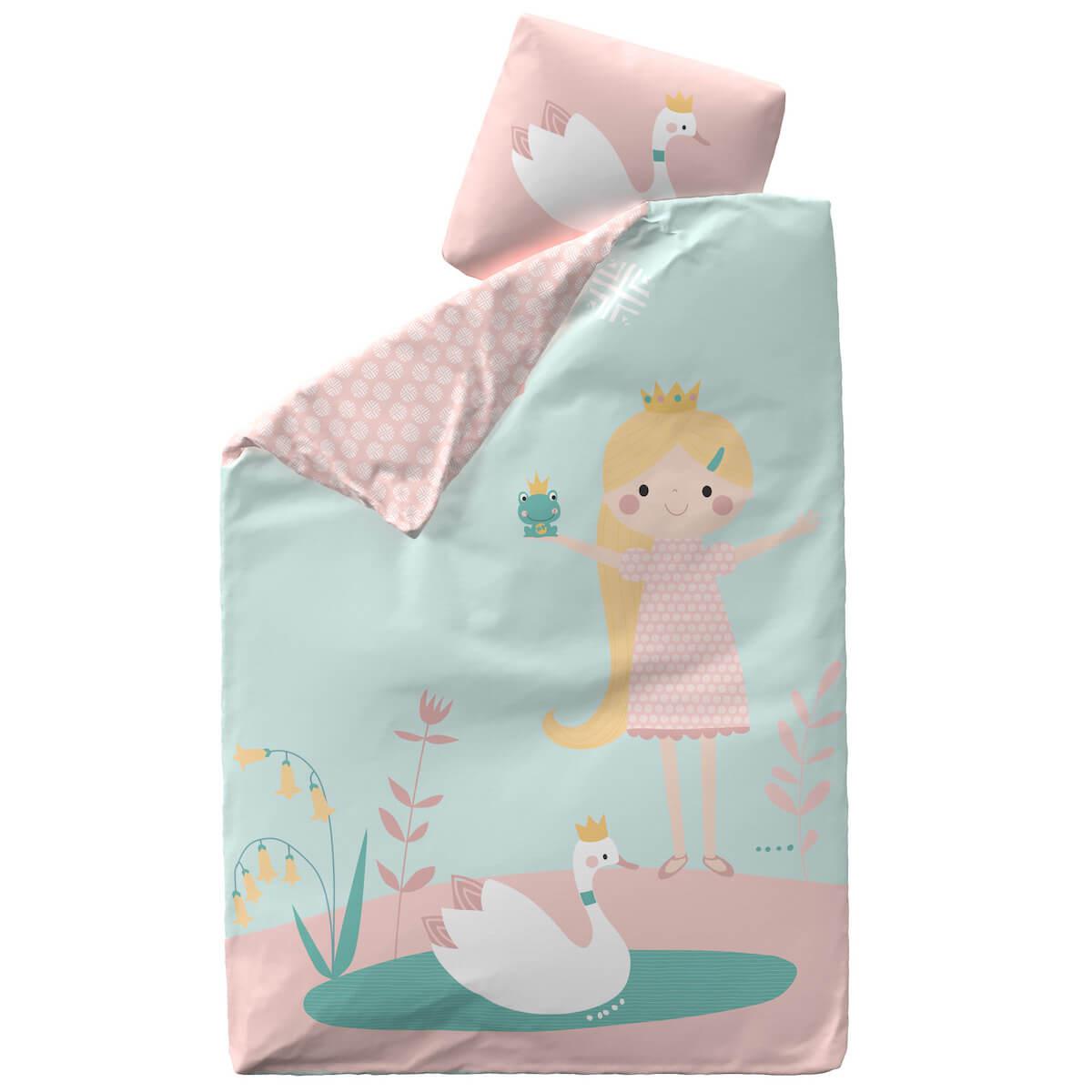 Housse de couette 140x200cm taie 60x63cm PRINCESSE Flexa 