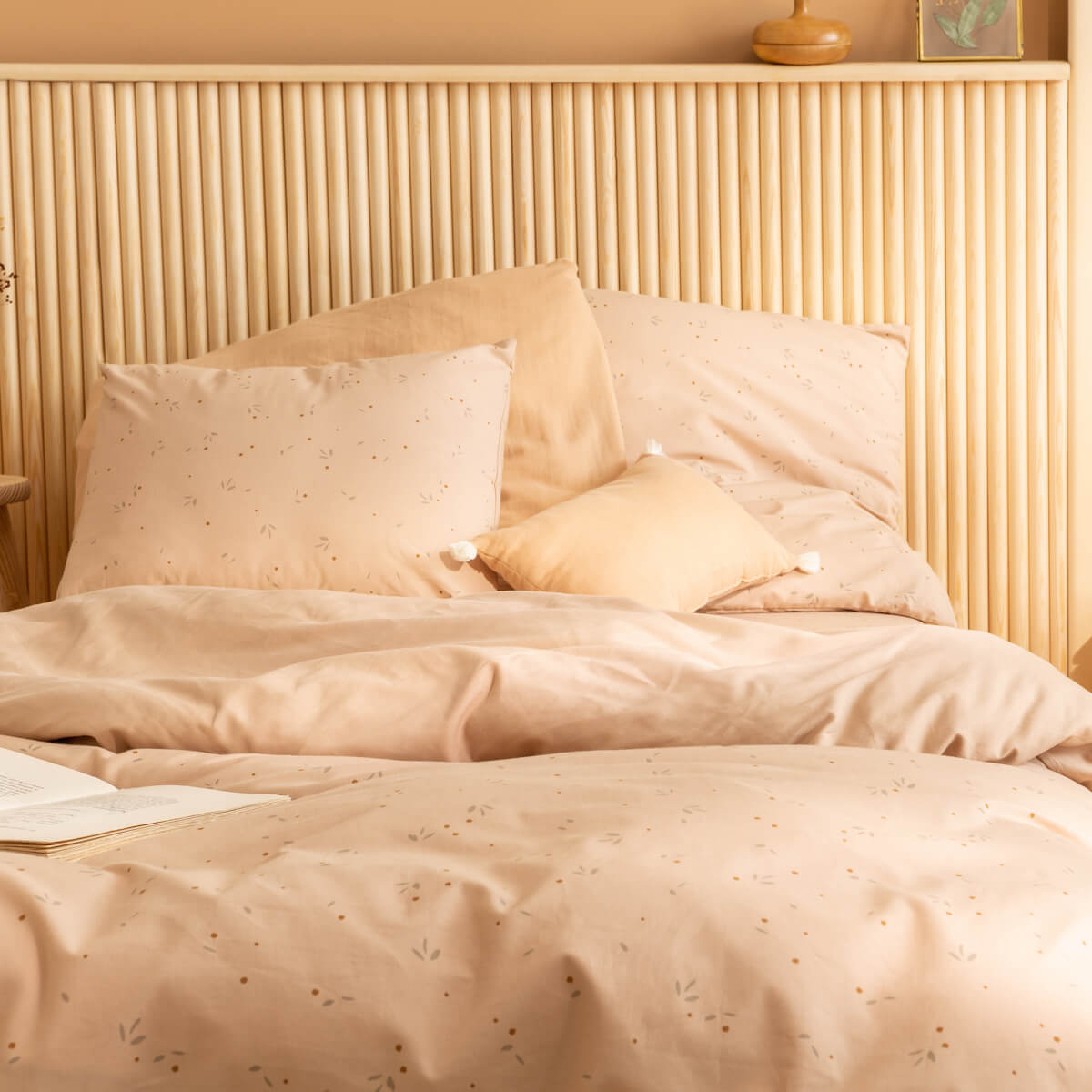 Housse de couette 150x200cm HIMALAYA Nobodinoz willow dune