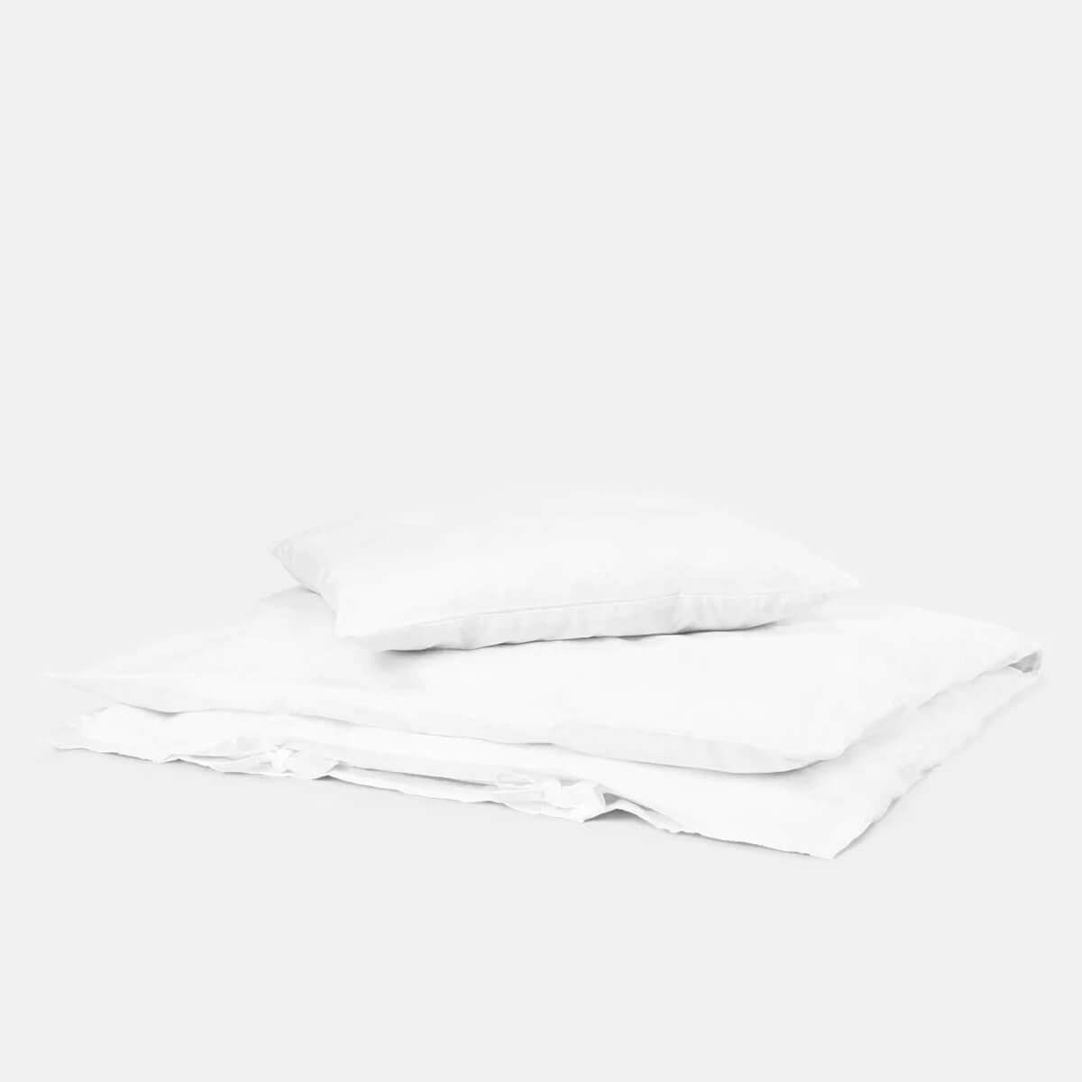 Housse de couette 70x100-40x45cm Dear April Simply White