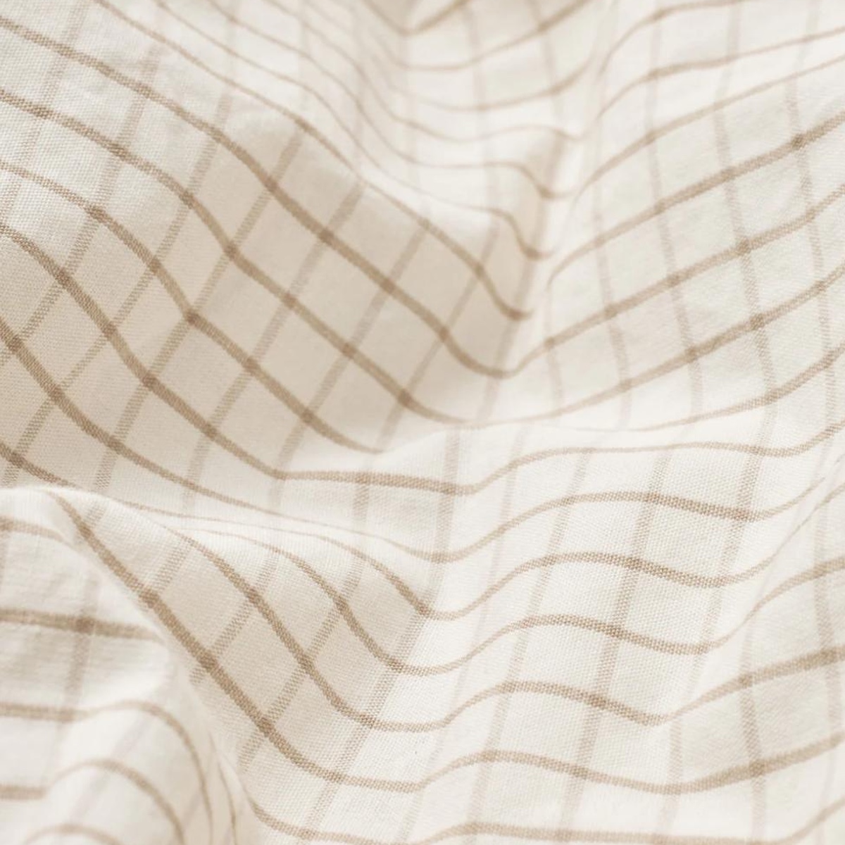 Housse de couette baby 70x100-40x45cm BEE BOWS Dear April Mini Check