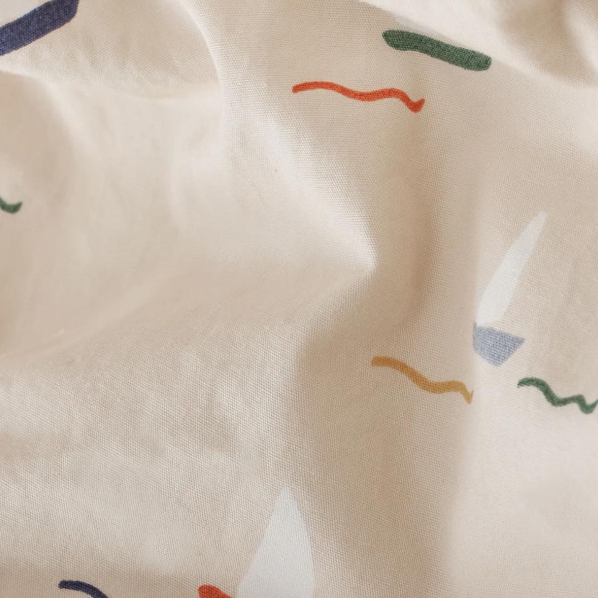 Housse de couette baby 70x100-40x45cm BEE BOWS Dear April Pond Boats