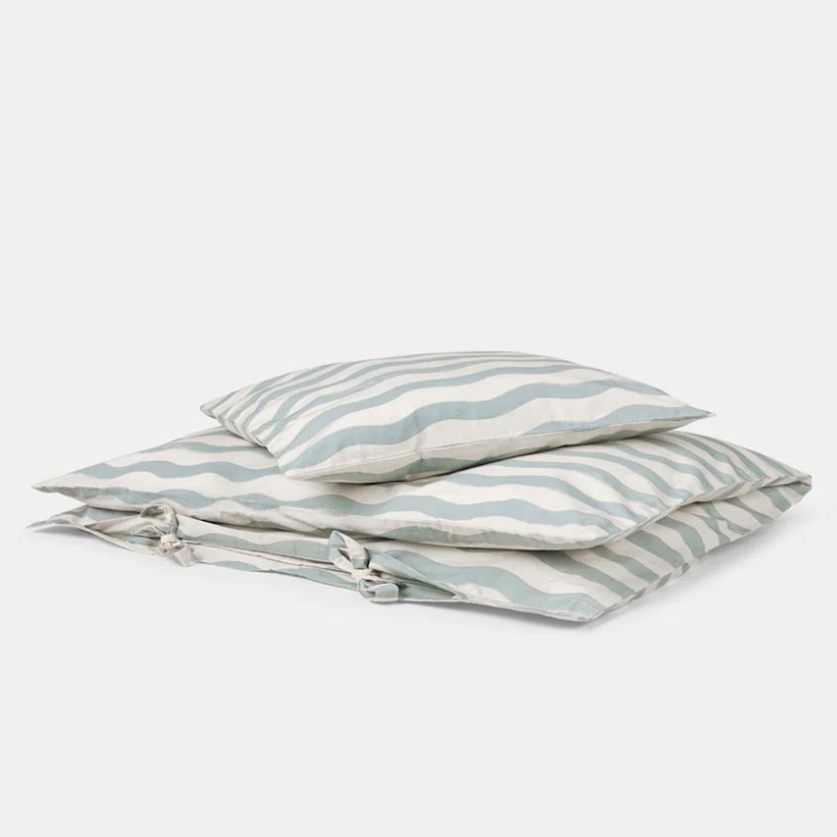 Housse de couette baby 70x100-40x45cm BEE BOWS Dear April Waves