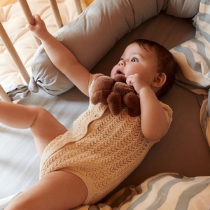 Housse de couette baby 70x100-40x45cm BEE BOWS Dear April Waves