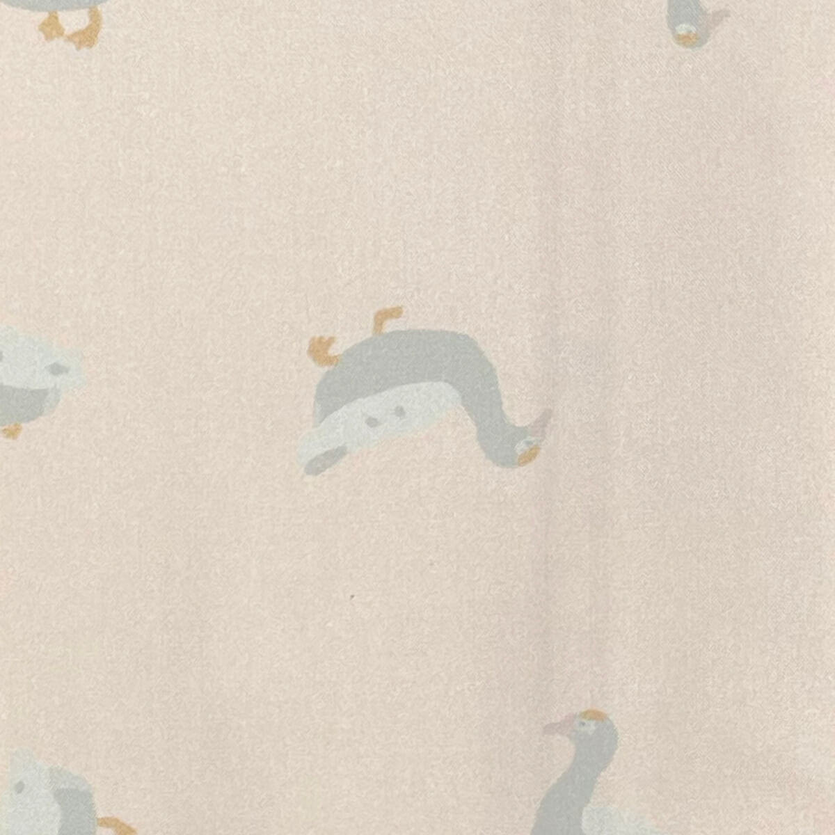 Housse de couette Baby DUCKS beige bleu 100x140cm et taie 40x40cm