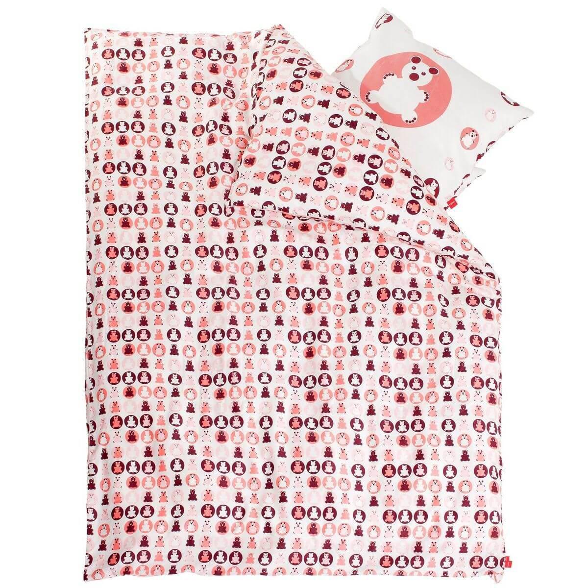 Housse de couette bébé 100x140cm BABY Flexa rose 