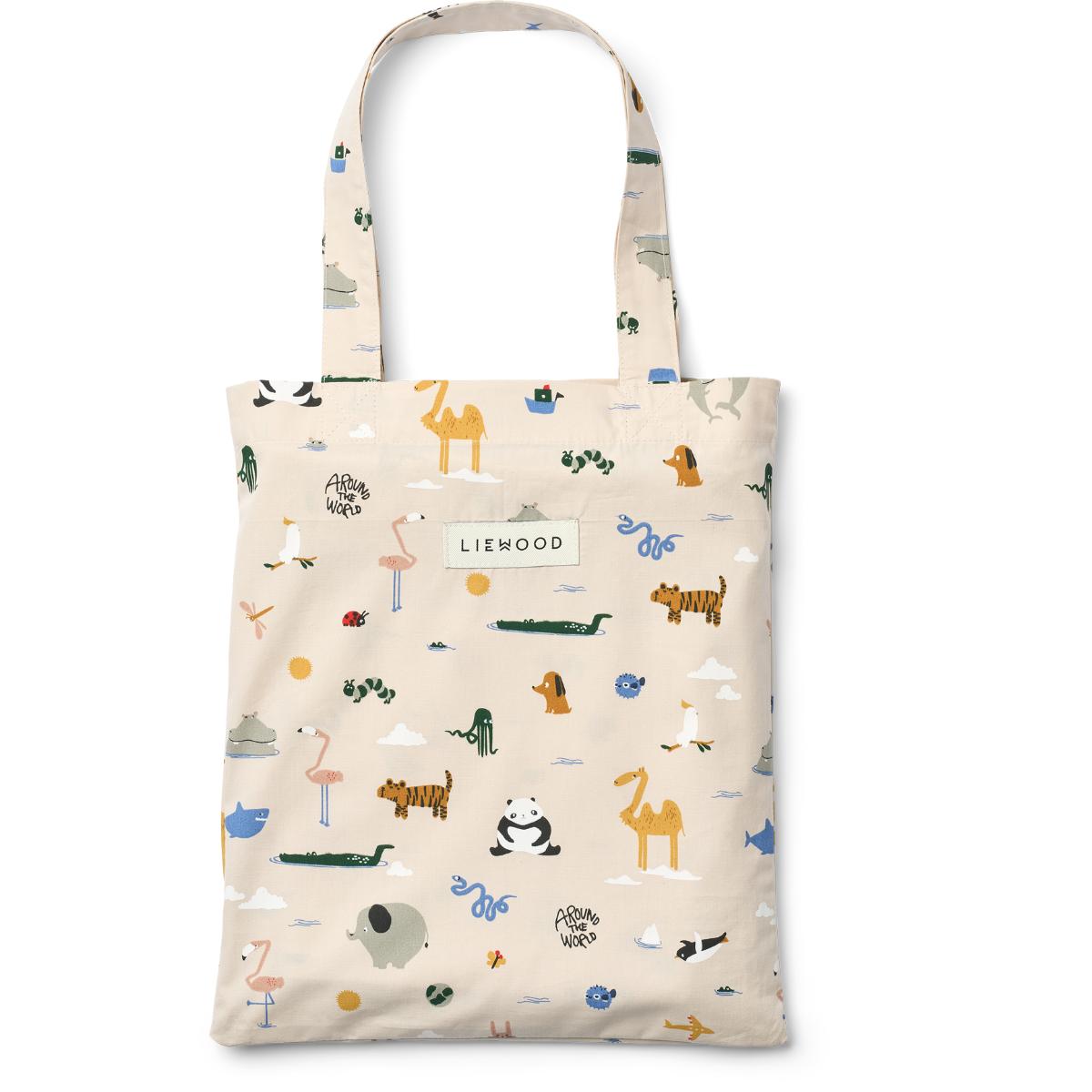 Housse de couette bébé CARMEN Around the world Liewood sandy