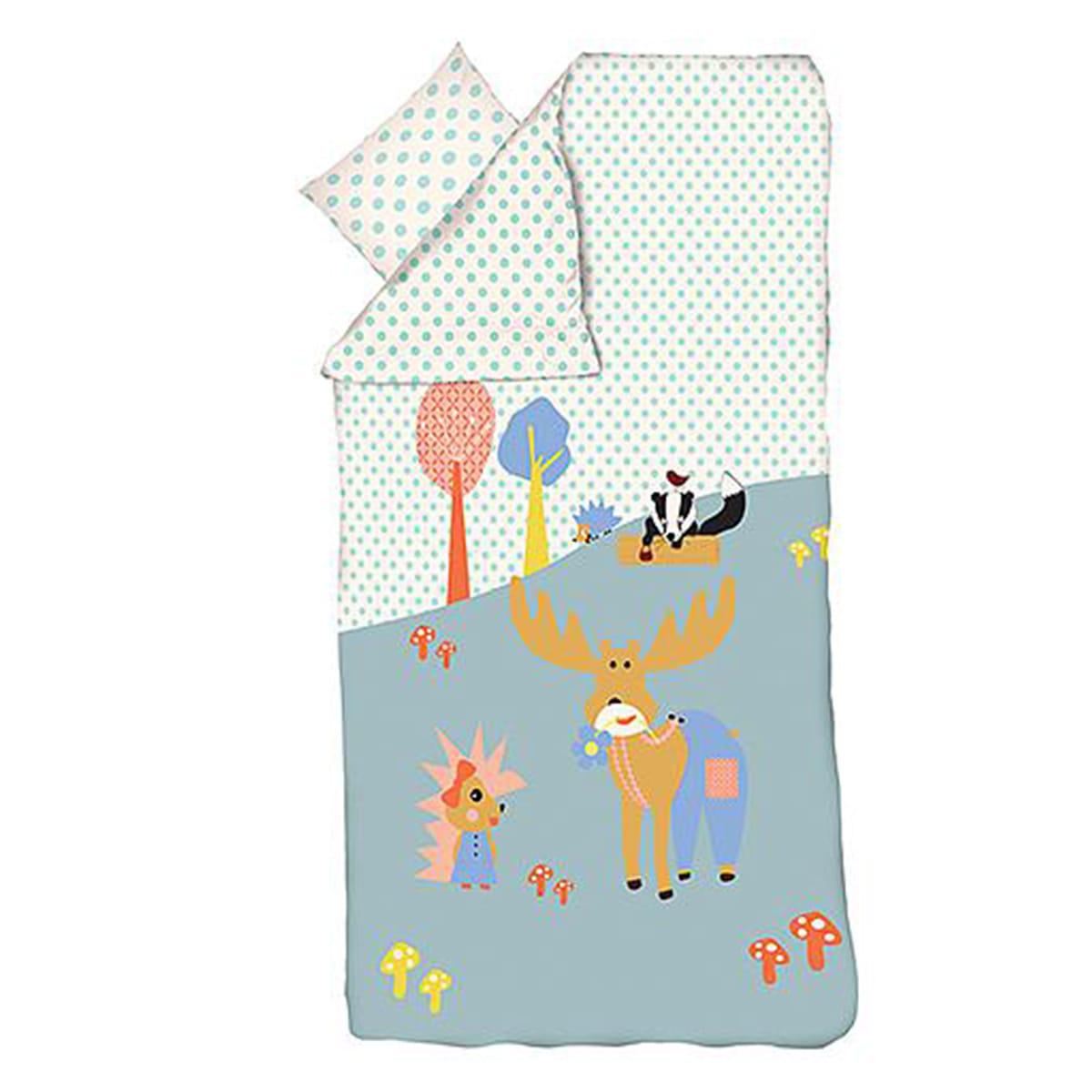 Housse de couette enfant 140x200cm-taie 80x80cm FOREST Flexa