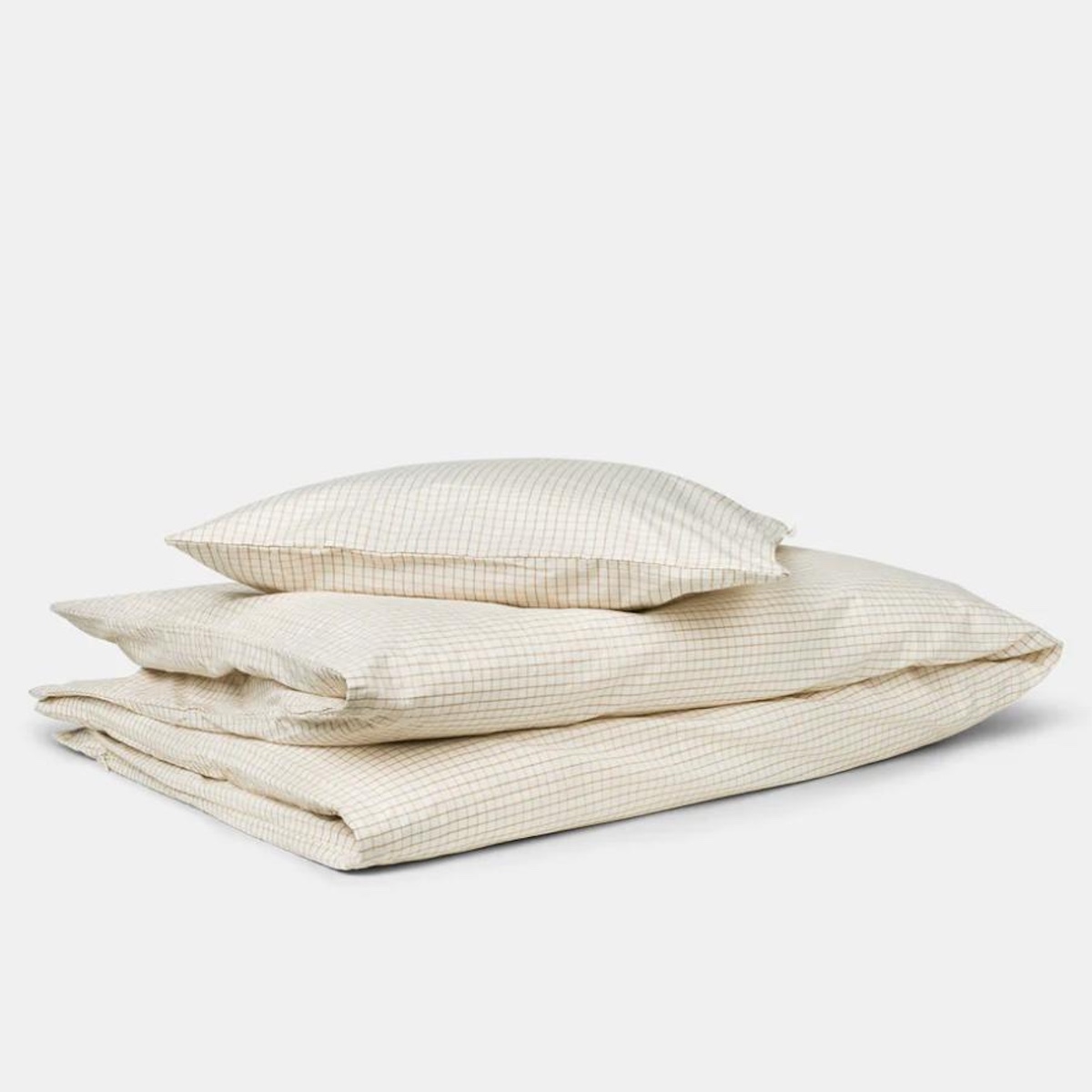 Housse de couette junior 100x140-40x45cm JUNO Dear April Mini Check