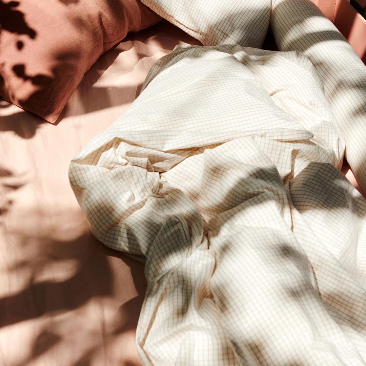 Housse de couette junior 100x140-40x45cm JUNO Dear April Mini Check