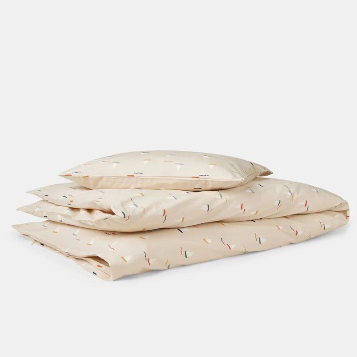 Housse de couette junior 100x140-40x45cm JUNO Dear April Pond Boats