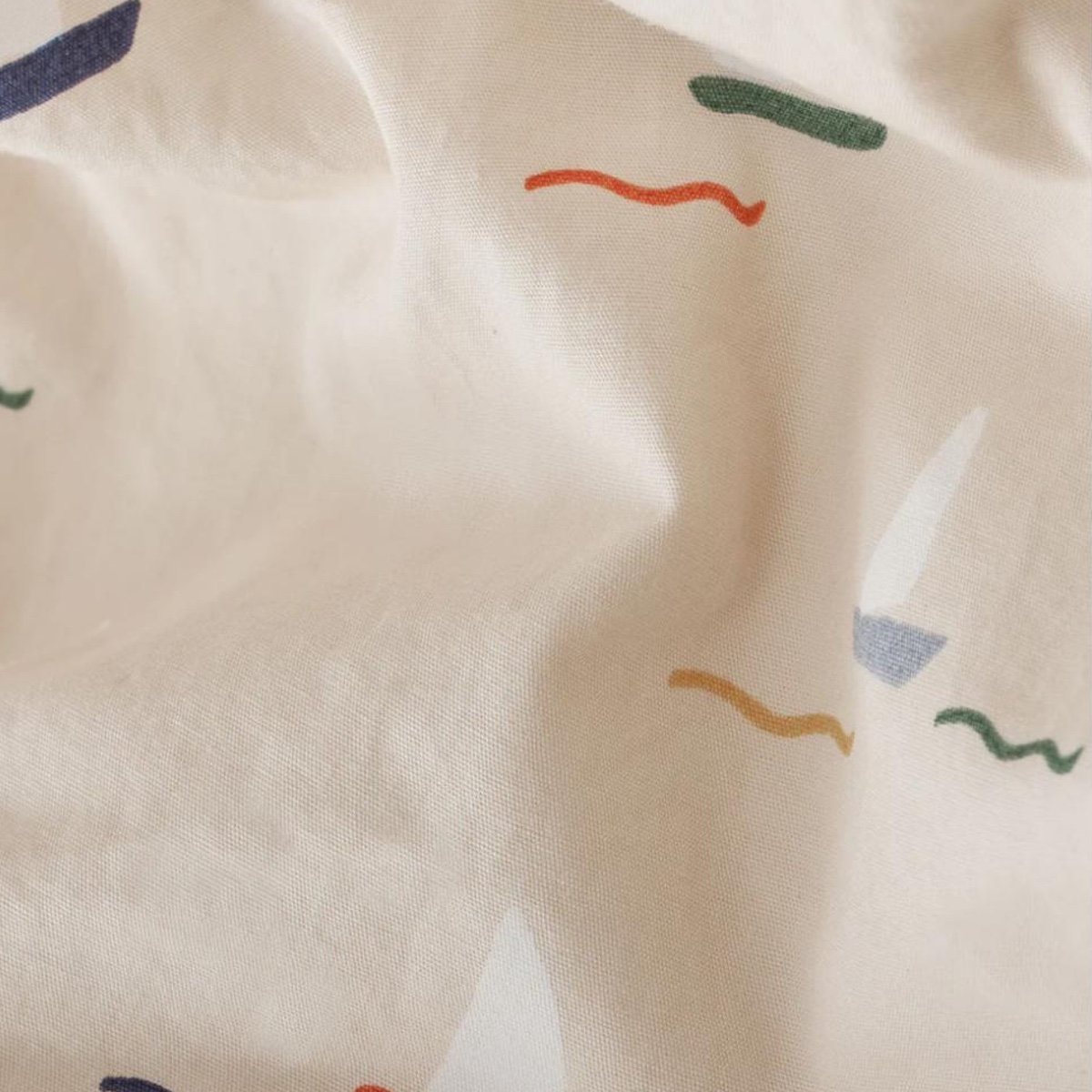 Housse de couette junior 100x140-40x45cm JUNO Dear April Pond Boats