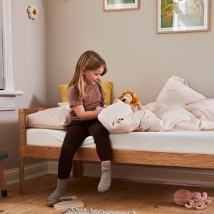 Housse de couette junior 100x140cm 40x45cm DAWN Flexa mauve morn