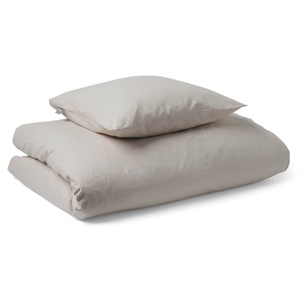 Housse de couette junior 100x140cm 40x45cm DAWN Flexa warm gray