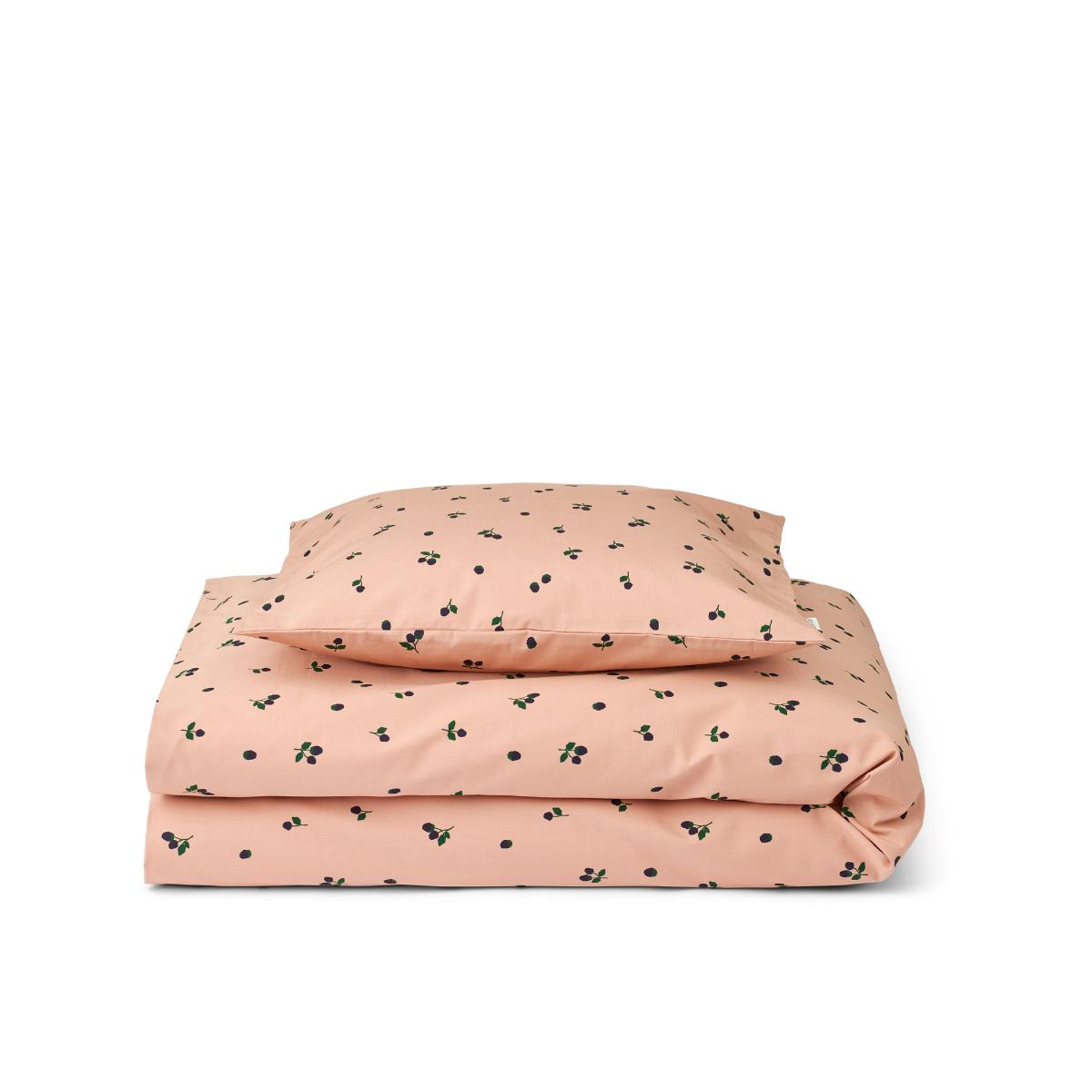 Housse de couette junior 100x140cm INGEBORG Liewood berry pale tuscany