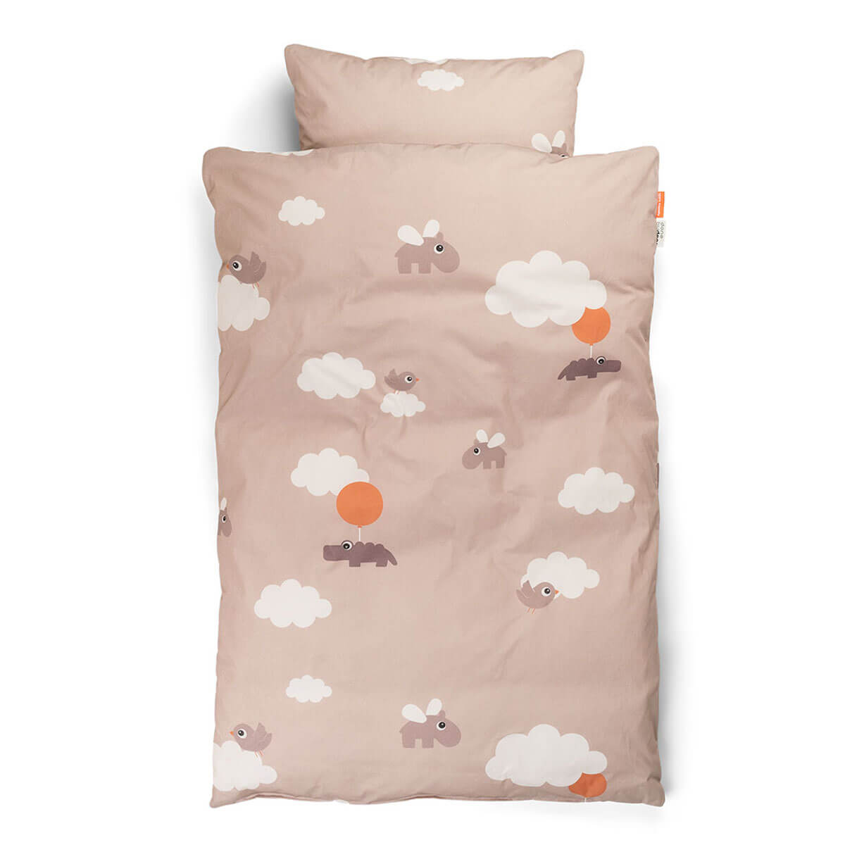 Housse de couette junior HAPPY CLOUDS Done by Deer rose