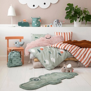 Housse de couette junior HAPPY CLOUDS Done by Deer vert