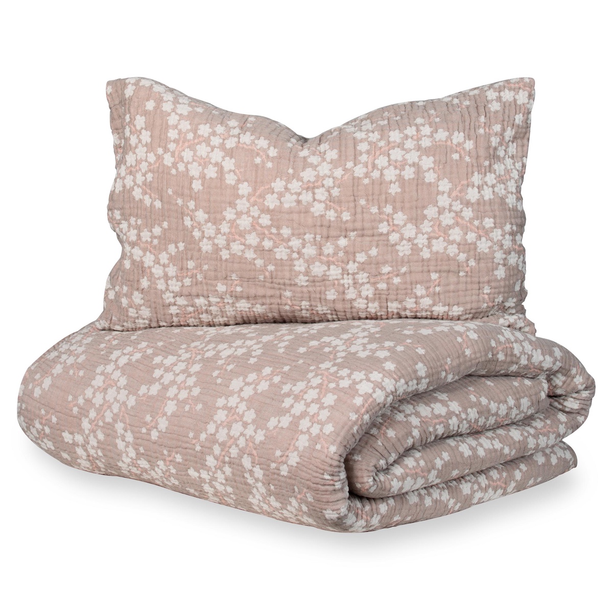 Housse de couette Junior NATURAL Quax blossom