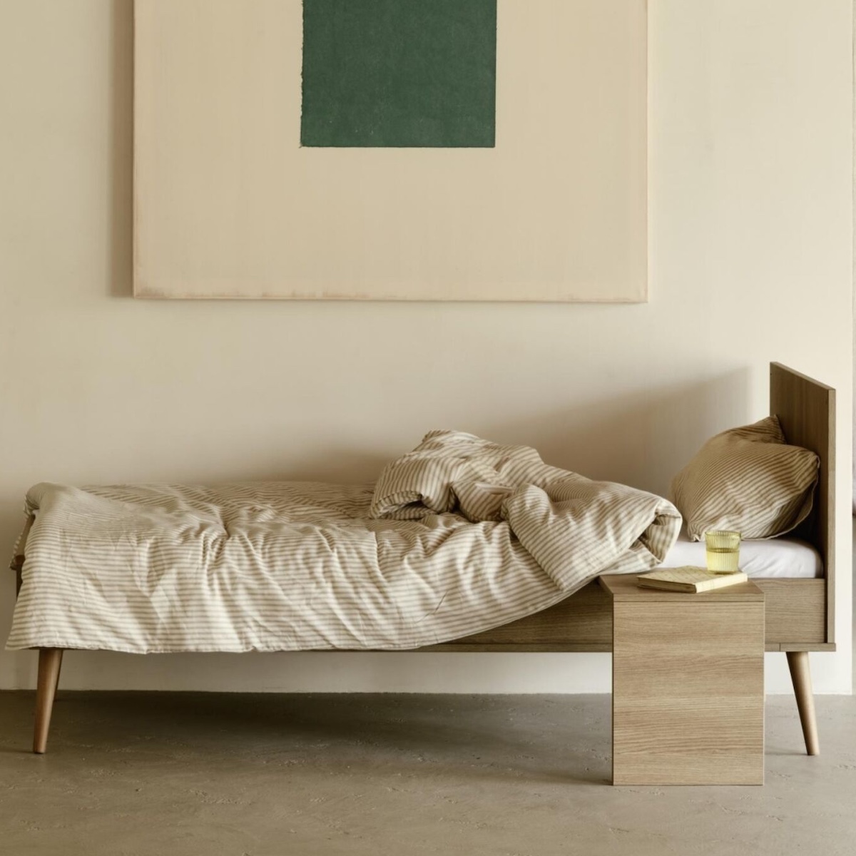 Housse de couette Junior NATURAL Quax stripes