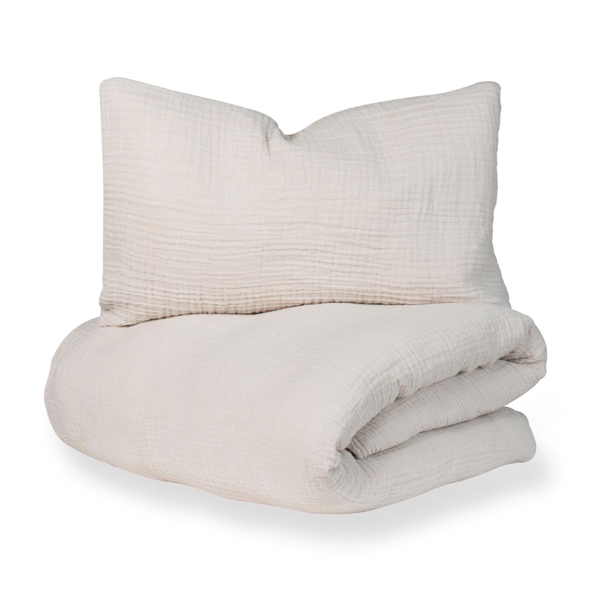 Housse de couette r/v NATURAL Quax clay