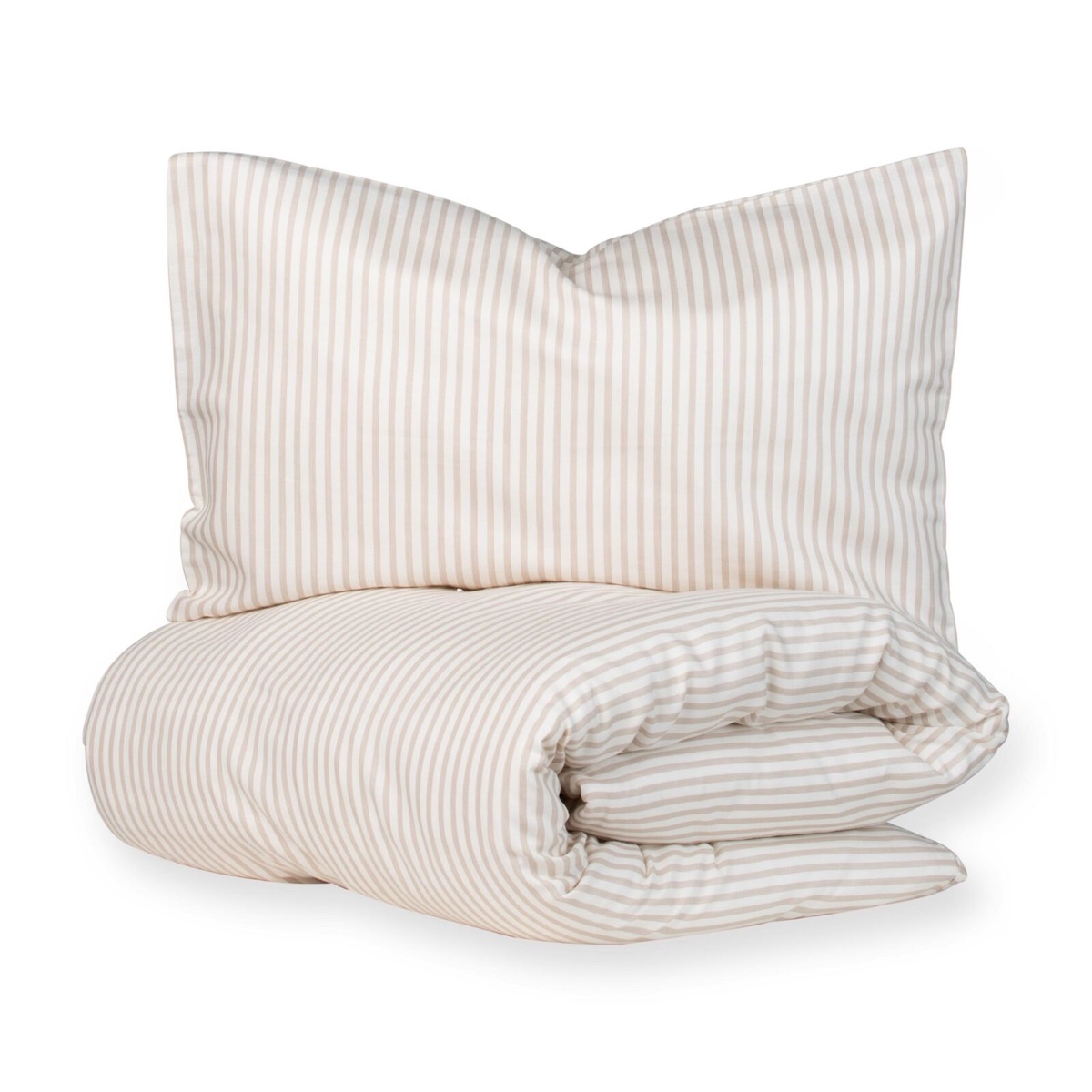 Housse de couette r/v NATURAL Quax stripes