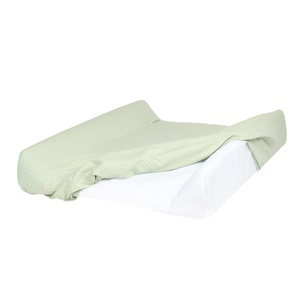 Housse de matelas à langer 50x70cm STORIES Édition limitée Nobodinoz green lemon grid