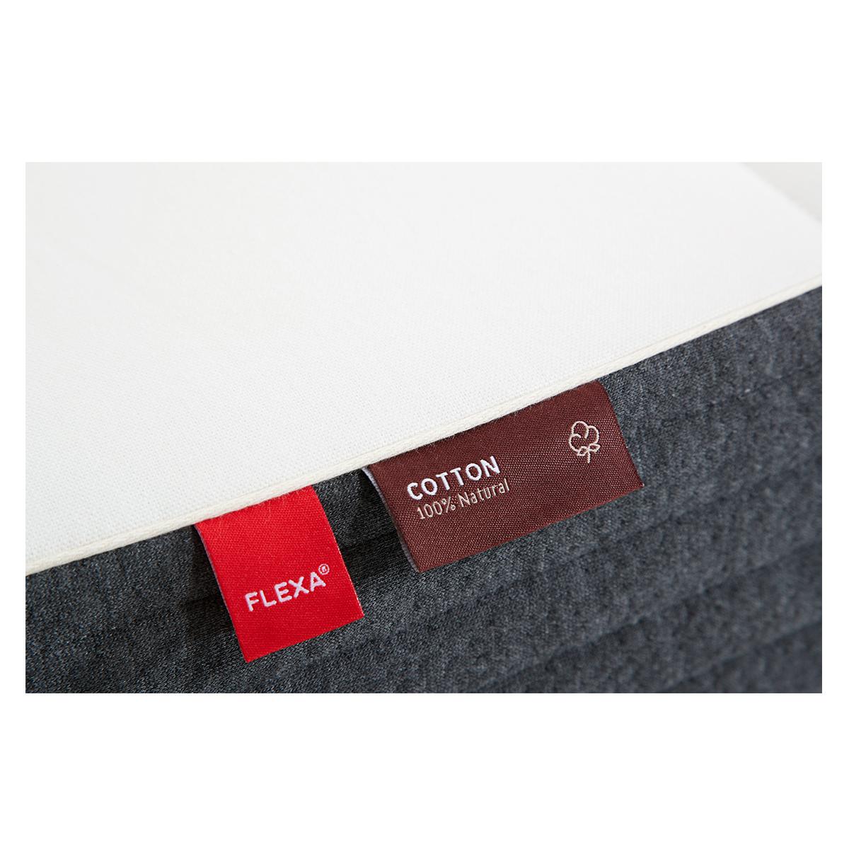 Housse de matelas coton 120x200cm Flexa