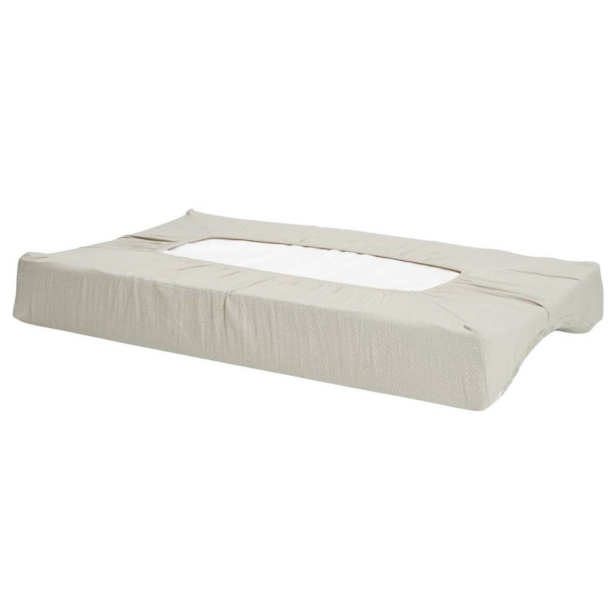 Housse matelas à langer 45x73cm FARO Koeka sage