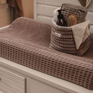 Housse matelas à langer 45x73cm Wafel AMSTERDAM Koeka caffe