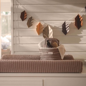 Housse matelas à langer 45x73cm Wafel AMSTERDAM Koeka caffe