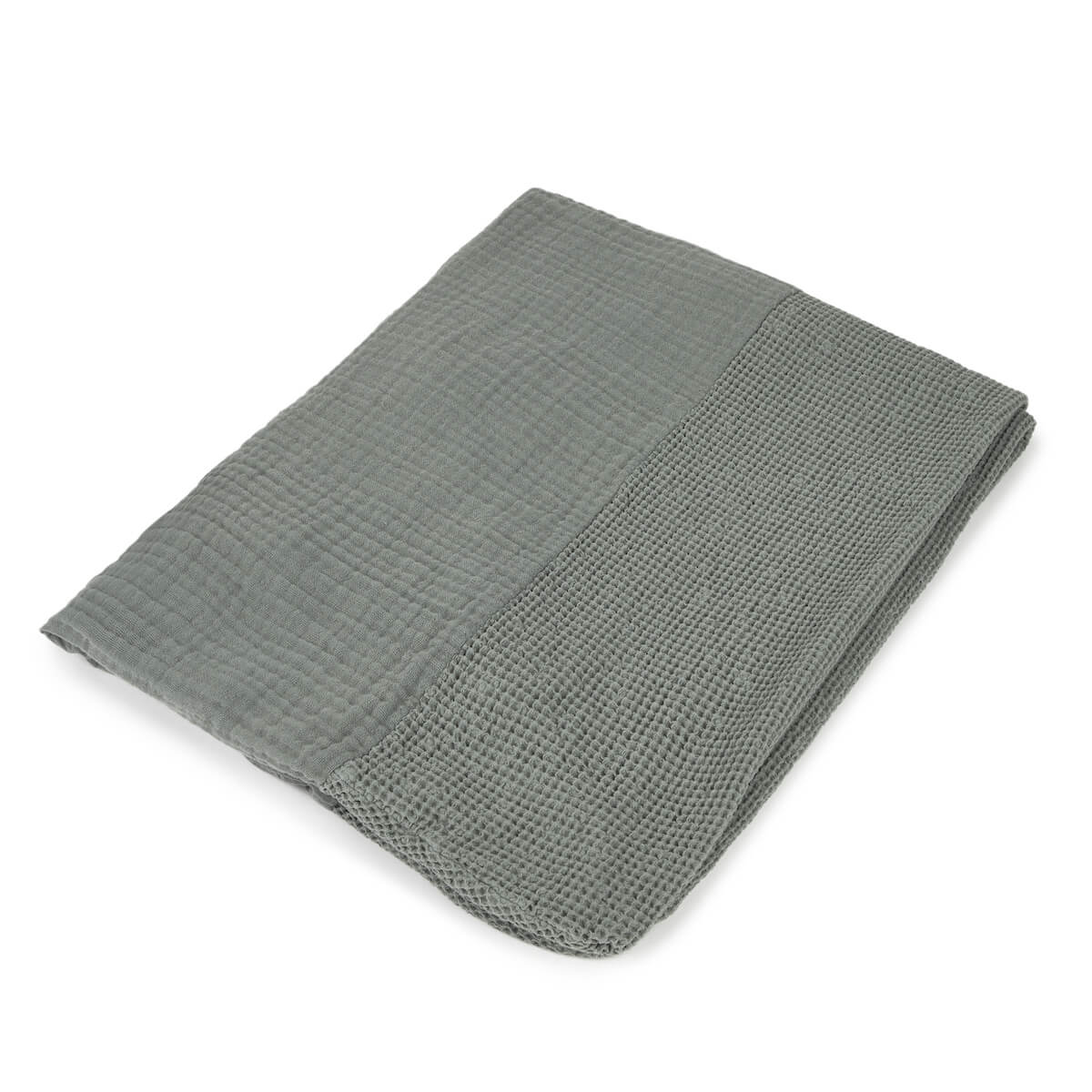 Housse matelas à langer 50x70cm WABI SABI Nobodinoz azure