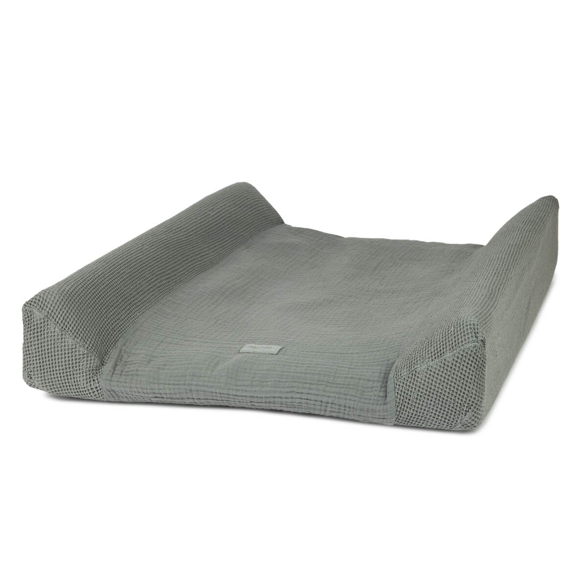Housse matelas à langer 50x70cm WABI SABI Nobodinoz azure