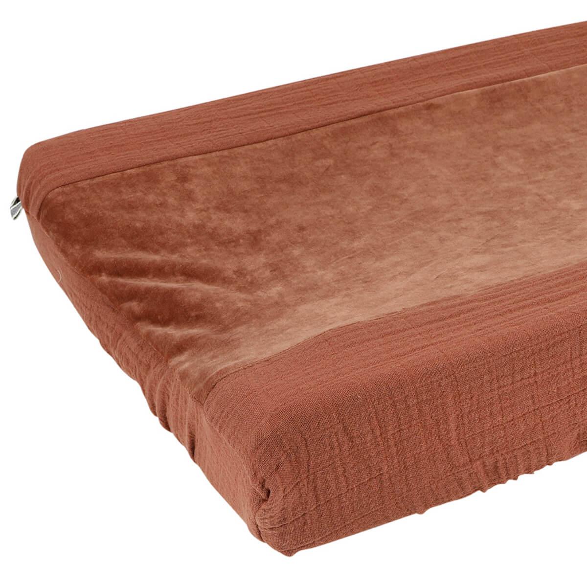 Housse matelas à langer 70x45cm BLISS RUST Trixie