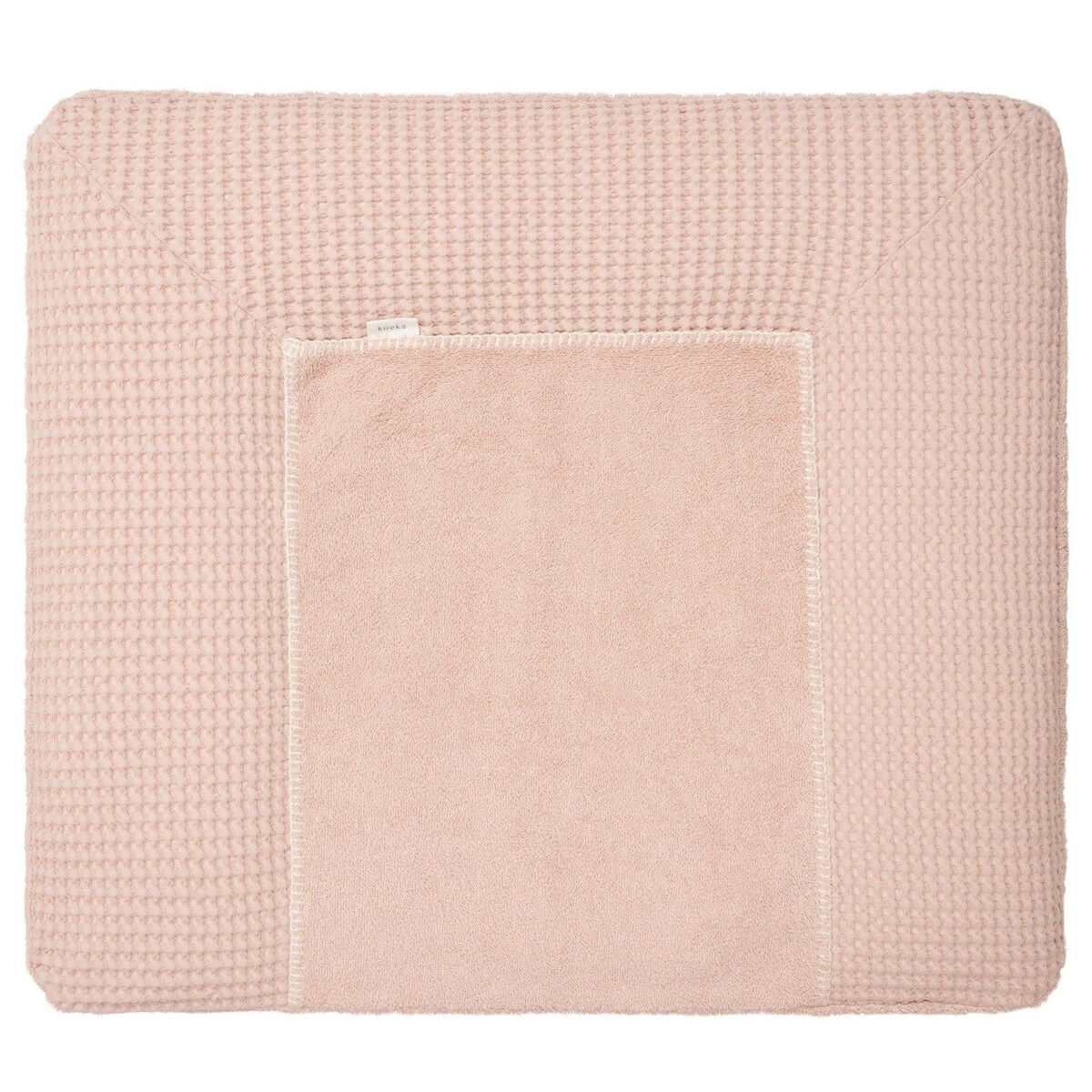 Housse matelas à langer 90x78cm AMSTERDAM BONN Koeka rosa salt