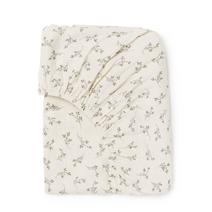 Housse matelas à langer Babyshower olive bloom