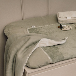 Housse matelas à langer BERLIN FARO 90x78cm Koeka sage