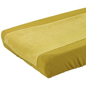 Housse matelas à langer BLISS MUSTARD Les Rêves d’Anaïs